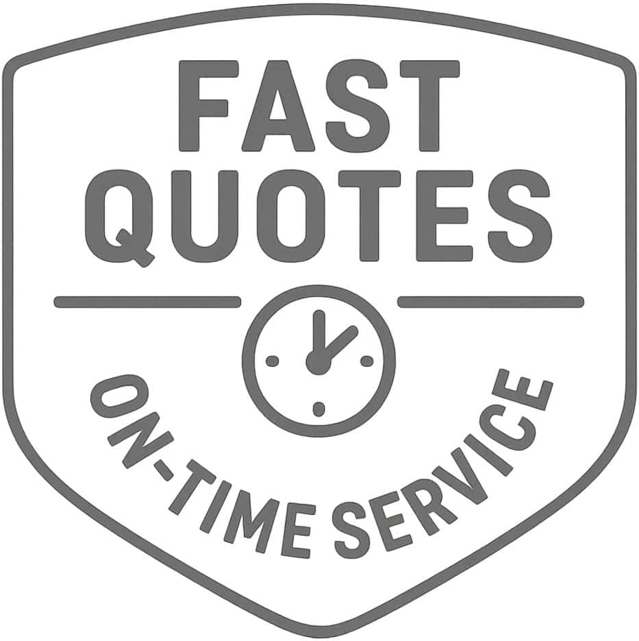 Fast quotes, quick service, Cumberland Site Services furniture, custom Texas-made throne chairs, Cumberland Site Services.